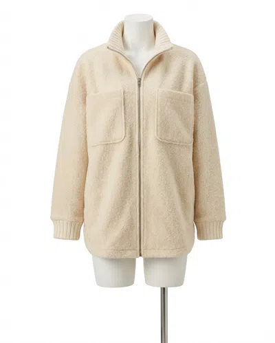 Z Supply Downhill Jacket In Crystal In Gray