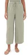 Z Supply Easton Linen Pants Avocado