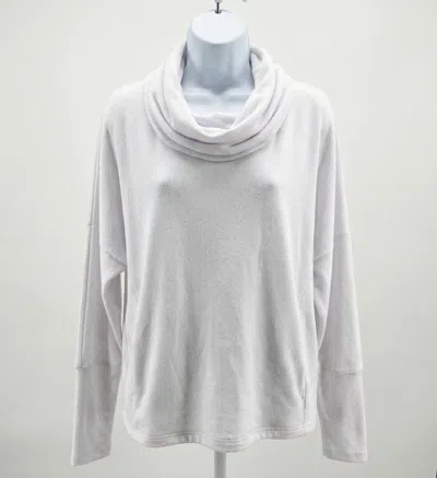 Z Supply Easy Cowl Sweater In White