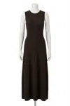 Z Supply Elba Midi Dress In Java In Black