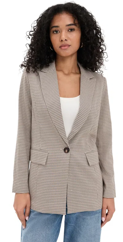 Z Supply Elite Blazer Sand In Gray