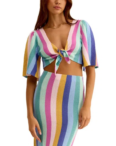 Z Supply Elysia Prism Top In Multi