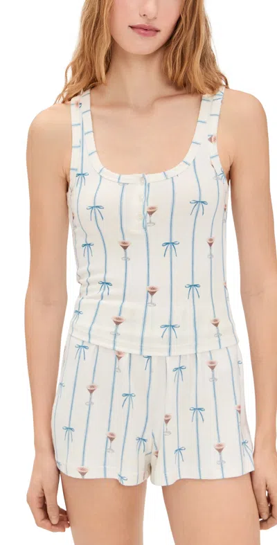 Z Supply Espresso Martini Tank Vanilla Ice In White