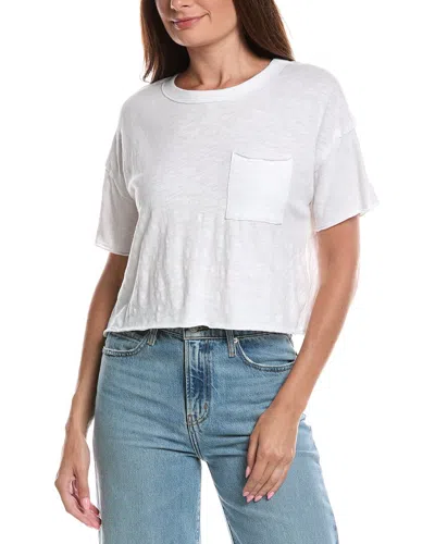 Z Supply Everyday Pocket T-shirt In White