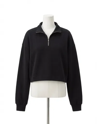 Z Supply Feeling The Moment Sweatshirt In Black