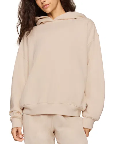Z Supply First Quarter Cotton Blend Hoodie In Neutral