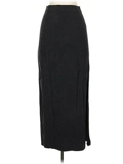 Pre-owned Z Supply Formal Skirt In Black