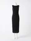 Z Supply Elba Midi Ribbed Sweater Dress In Java In Black