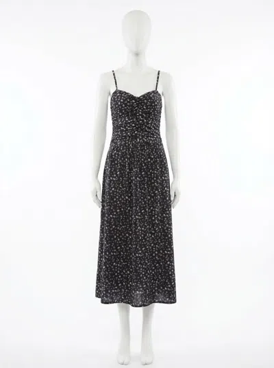 Z Supply Georgina Ditsy Floral Maxi Dress In Black