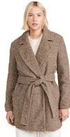 Z Supply Hawthorne Coat Dark Chocolate In Dark Chocolate