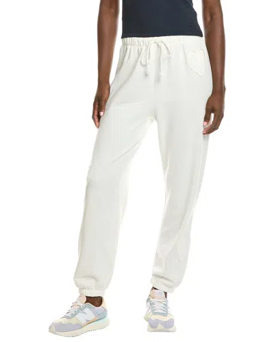 Z Supply Heart It Jogger In White