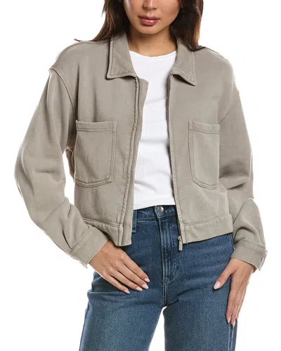 Z Supply Heritage Knit Jacket In Gray