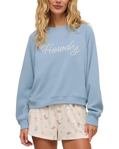 Z Supply Howdy Sweatshirt In Blue