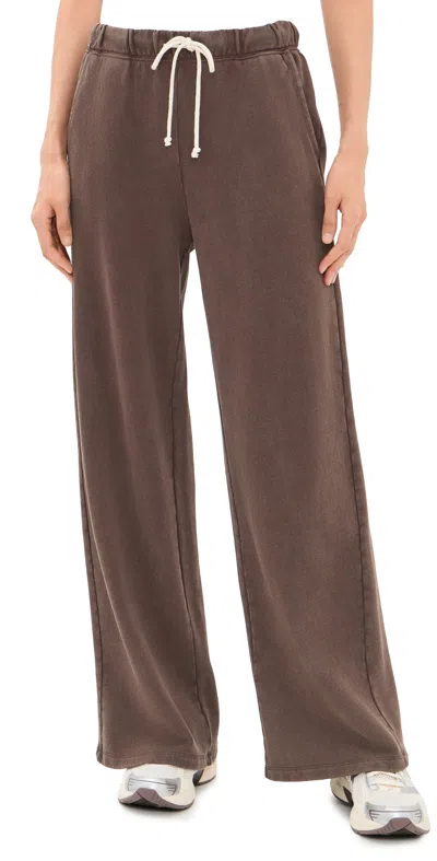 Z Supply Hunter Pants Dark Chocolate In Brown