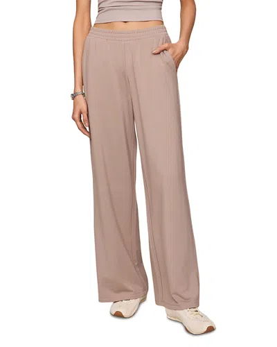 Z Supply In Transit Straight Leg Pants In Neutral