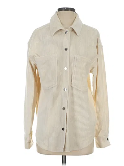 Pre-owned Z Supply Jacket In Ivory