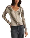 Z Supply Jordana Stripe Sweater Sandshell