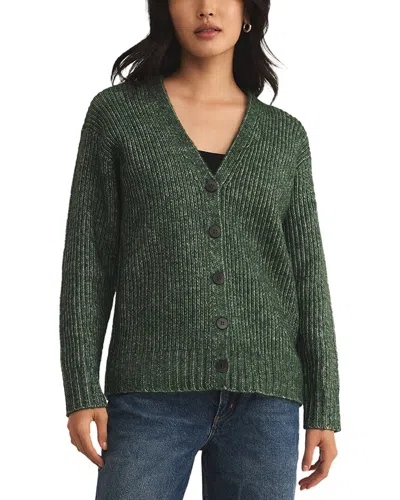 Z Supply Josie Cozy Cardigan In Green