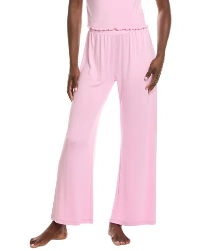 Z Supply Josie Heart Pant In Pink