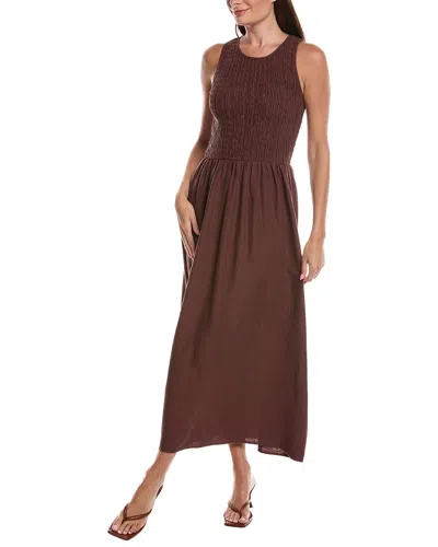 Z Supply Juniper Maxi Dress In Chocolate Cherry In Brown