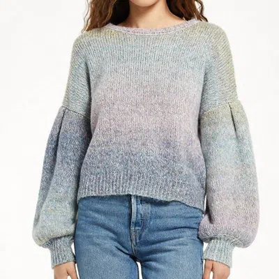 Z Supply Kersa Ombre Sweater In Multi In Grey