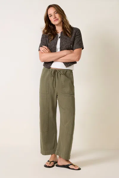 Z Supply Kit Twill Carpenter Pant In Green