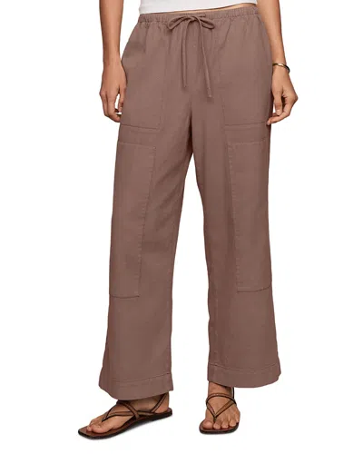 Z Supply Kit Twill Carpenter Pants In Brown