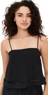 Z Supply La Luz Tank Black In Black