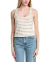 Z Supply Lana Stripe Tank In Green