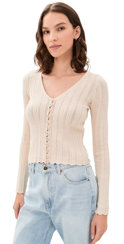 Z Supply Landa Sweater Top Natural
