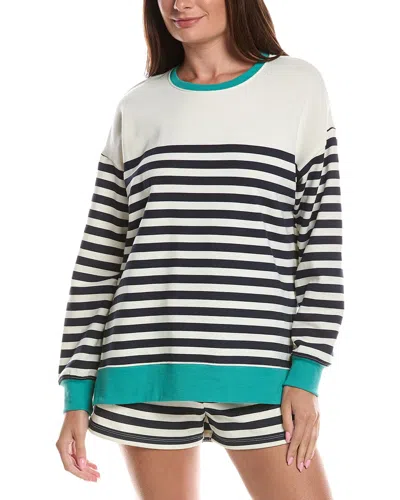 Z SUPPLY Z SUPPLY LAYER UP STRIPE SWEATSHIRT