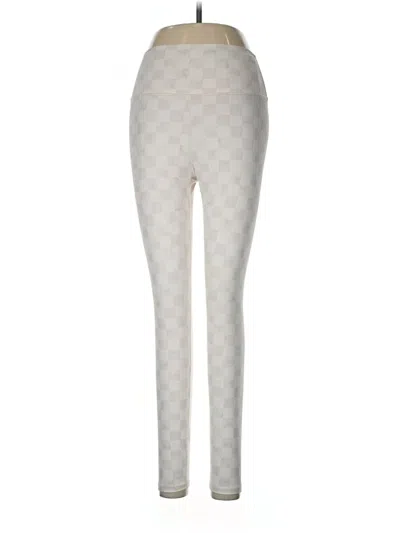 Pre-owned Z Supply Leggings In Ivory