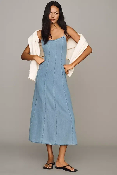 Z Supply Leonora Denim Dress In Blue