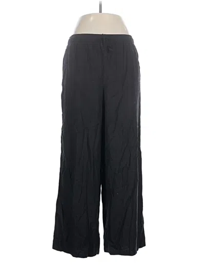 Pre-owned Z Supply Linen Pants In Black