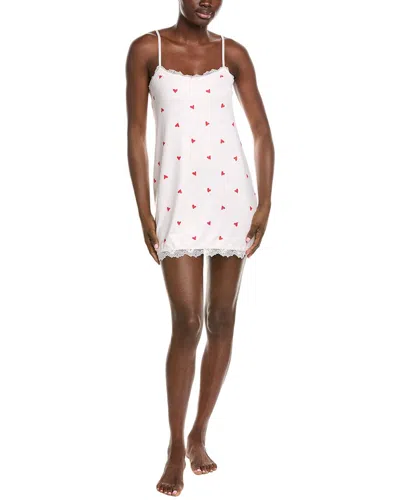 Z Supply Little Things Heart Chemise In White