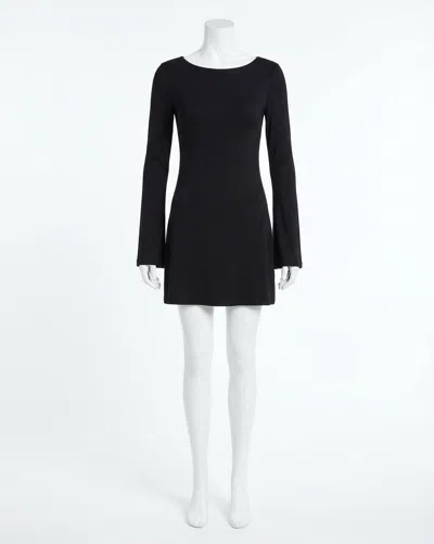 Z Supply Lola Mini Dress In Black