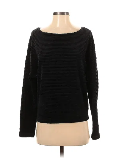 Pre-owned Z Supply Long Sleeve T-shirt In Black