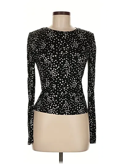 Pre-owned Z Supply Long Sleeve T-shirt In Black