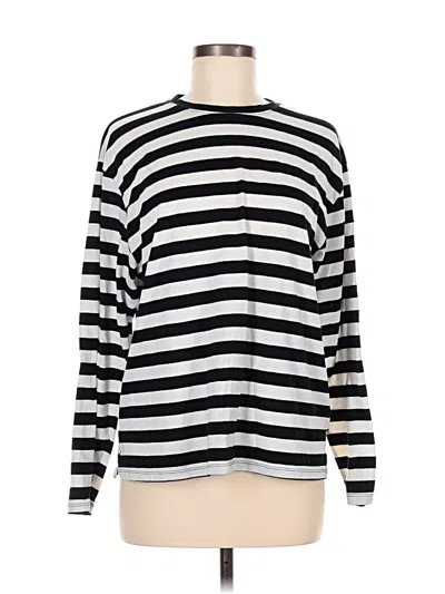 Pre-owned Z Supply Long Sleeve T-shirt In Black