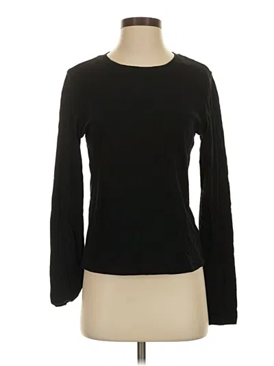 Pre-owned Z Supply Long Sleeve T-shirt In Black