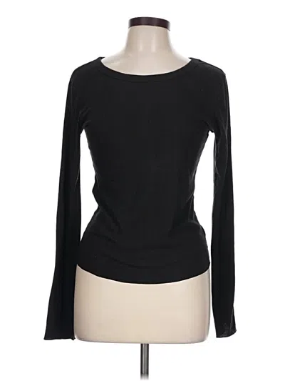 Pre-owned Z Supply Long Sleeve T-shirt In Black