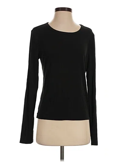 Pre-owned Z Supply Long Sleeve T-shirt In Black