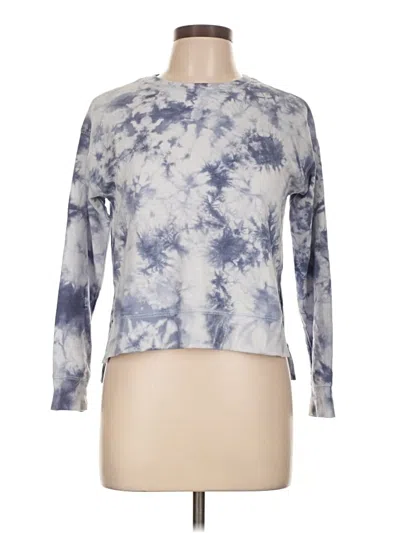 Pre-owned Z Supply Long Sleeve T-shirt In Blue