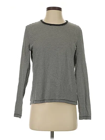 Pre-owned Z Supply Long Sleeve T-shirt In Gray