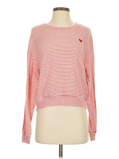 Pre-owned Z Supply Long Sleeve T-shirt In Red