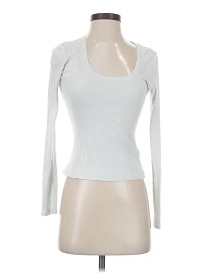 Pre-owned Z Supply Long Sleeve T-shirt In White