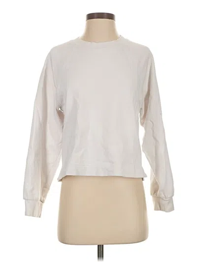 Pre-owned Z Supply Long Sleeve T-shirt In White