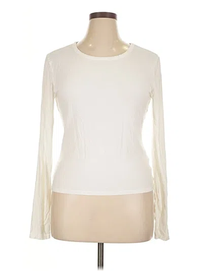 Pre-owned Z Supply Long Sleeve T-shirt In White