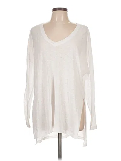 Pre-owned Z Supply Long Sleeve T-shirt In White