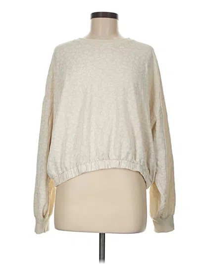 Pre-owned Z Supply Long Sleeve T-shirt In White